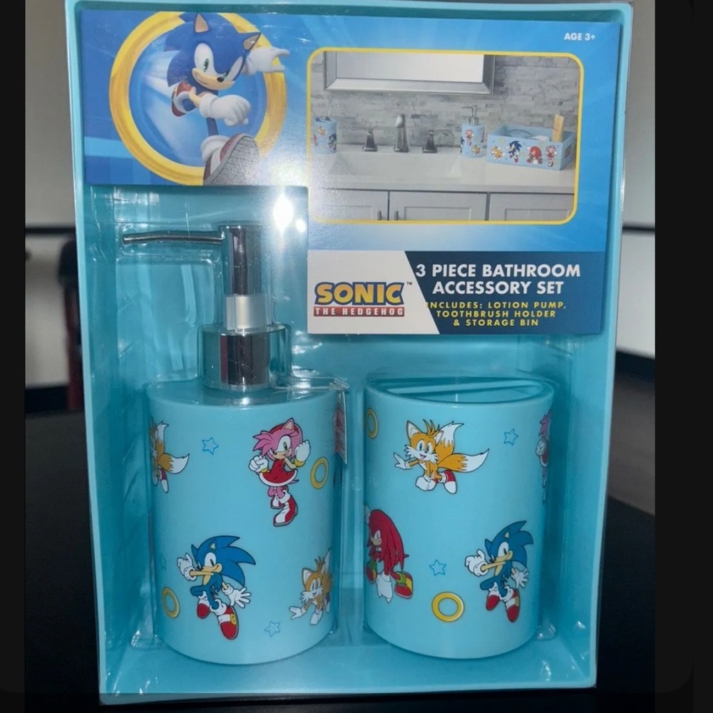 Sonic bathroom set